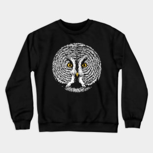 Round Owl Crewneck Sweatshirt